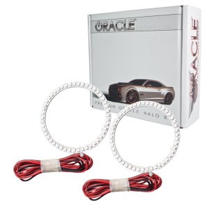Mitsubishi Evolution Headlight Halo Kit - ORACLE Lighting - LED Halo Kit, HID Projector - White - `08-`16
